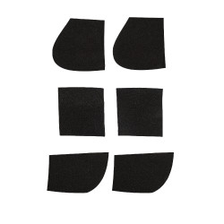 Echt lamswollen schokdemper Comfort HKM Natuurlijk Bruin