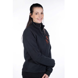 Trui Teddyfleece Unisex HKM Zwart