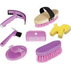 Poetsset HKM Light set van 6 stuks Roze