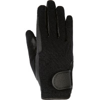 Winterhandschoenen van synthetisch leer HKM Zwart Winterhandschoenen van synthetisch leer HKM Zwart