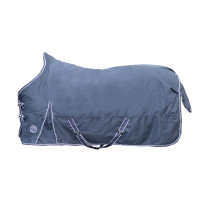 Highneck deken Starter 600D gladde voering HKM Donkerblauw Highneck deken Starter 600D gladde voering HKM Donkerblauw
