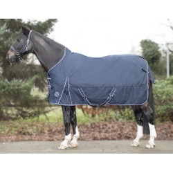 Highneck deken Starter 600D met fleecevoering HKM Highneck deken Starter 600D met fleecevoering HKM