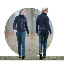 Jodhpurbroek Miss Blink volledig zitvlak Alos HKM Blauw jeans / donkerblauw Jodhpurbroek Miss Blink volledig zitvlak Alos HKM Blauw jeans / donkerblauw