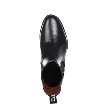 Rubber Jodhpur Soft laarzen met HKM inzetstuk Rubber Jodhpur Soft laarzen met HKM inzetstuk