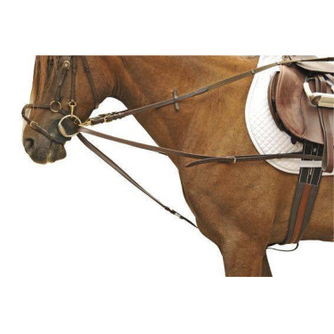 HKM Duitse teugels met gespen van roestvrij staal Zwart HKM Duitse teugels met gespen van roestvrij staal Zwart