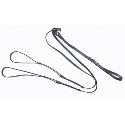 HKM Duitse teugels met gespen van roestvrij staal Zwart HKM Duitse teugels met gespen van roestvrij staal Zwart