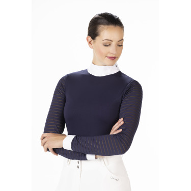 Wedstrijdpolo Monaco lange mouwen HKM Wedstrijdpolo Monaco lange mouwen HKM
