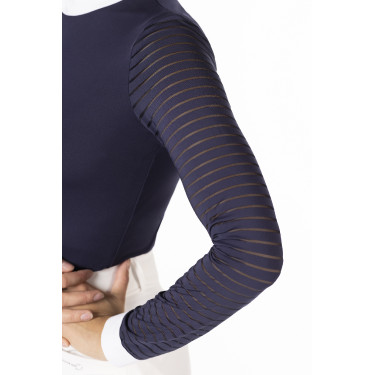 Wedstrijdpolo Monaco lange mouwen HKM Wedstrijdpolo Monaco lange mouwen HKM