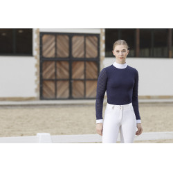 Wedstrijdpolo Monaco lange mouwen HKM Wedstrijdpolo Monaco lange mouwen HKM