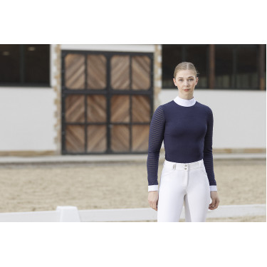 Wedstrijdpolo Monaco lange mouwen HKM Wedstrijdpolo Monaco lange mouwen HKM