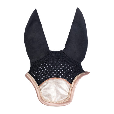 Vliegennetje Rosegold Glitter Style HKM Vanille Geel