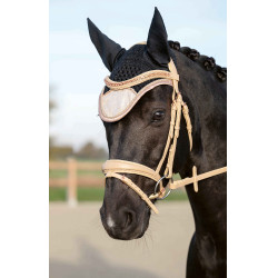 Vliegennetje Rosegold Glitter Style HKM Vanille Geel