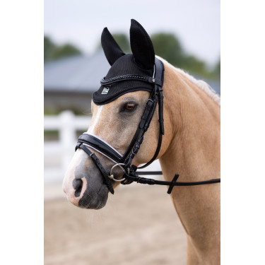 Vliegenmasker HKM Harbour Island Mesh Zwart