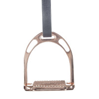 Aluminium stijgbeugels Space HKM 1 paar Roségoud