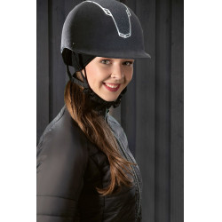 Fleece en netstof cap HKM Fleece en netstof cap HKM