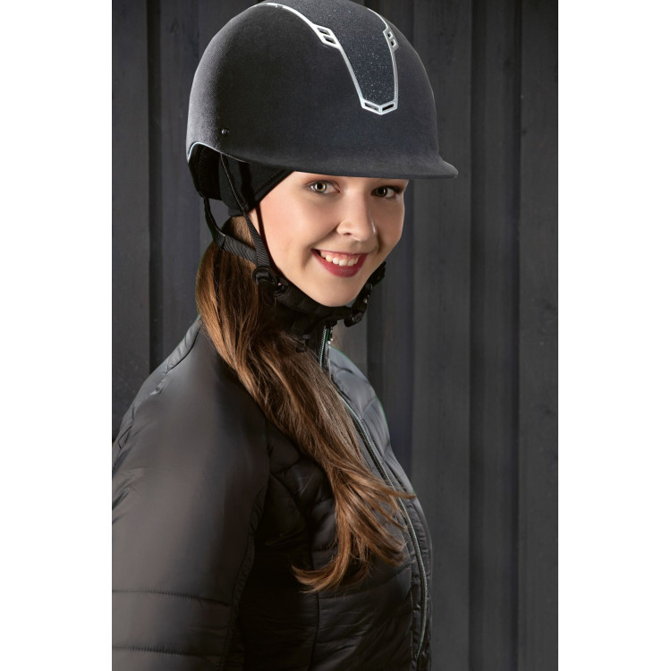 Fleece en netstof cap HKM Fleece en netstof cap HKM