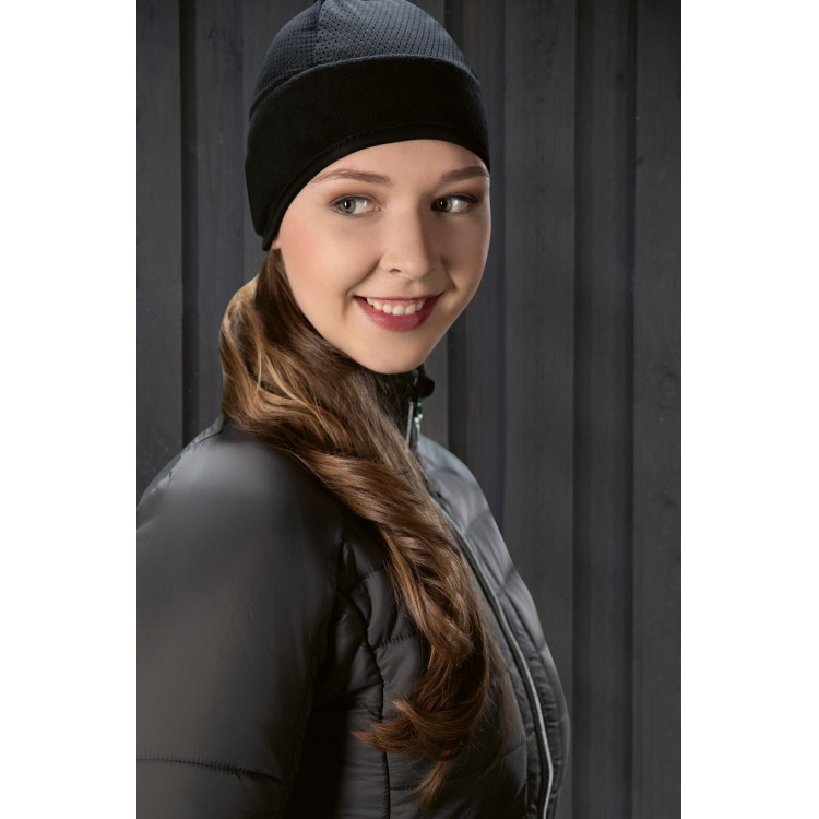 Fleece en netstof cap HKM Fleece en netstof cap HKM