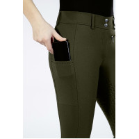Broek Lea volledig silicone zitvlak HKM Donkerbruin Broek Lea volledig silicone zitvlak HKM Donkerbruin