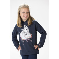 Hoody Paardengeest HKM Abrikoos Oranje Hoody Paardengeest HKM Abrikoos Oranje