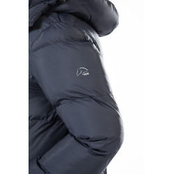 Preston lange mantel HKM Donkerblauw