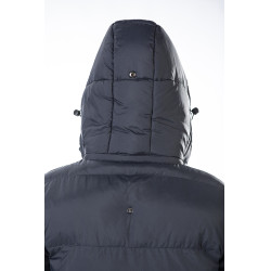 Preston lange mantel HKM Donkerblauw