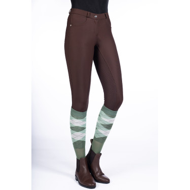 Luna broek met volledige siliconen zitvlak HKM Luna broek met volledige siliconen zitvlak HKM