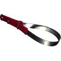 RVS zweetmes glad/gekarteld...