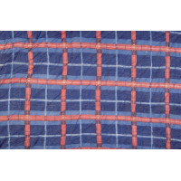 Sjaal HKM Hoefijzer 85 cm x 85 cm Donkerblauw / bordeaux Sjaal HKM Hoefijzer 85 cm x 85 cm Donkerblauw / bordeaux
