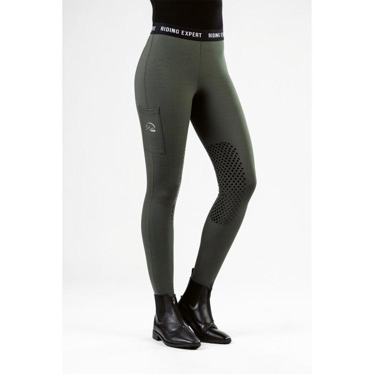 Legging Wien Style met siliconen kniestukken HKM Legging Wien Style met siliconen kniestukken HKM