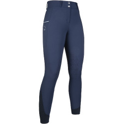 Comfort Flo Style broek met siliconen kniestukken HKM Comfort Flo Style broek met siliconen kniestukken HKM