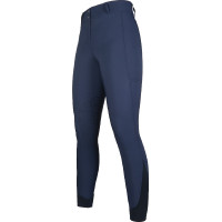 Comfort Flo Style broek met siliconen kniestukken HKM Donkerblauw