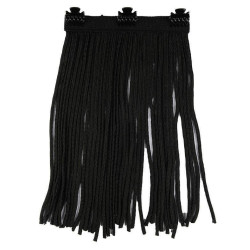 Manen- of staartclip voor houten paard HKM FH Zwart