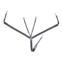 Borsttuig HKM Economic met elastiek Zwart Borsttuig HKM Economic met elastiek Zwart