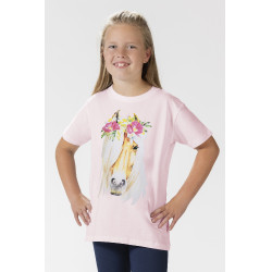 T-shirt kinderen Flower Horse HKM T-shirt kinderen Flower Horse HKM