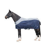 Vliegendeken Rain HKM Donkerblauw / grijs
