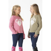 Polo met lange mouwen Horse Spirit HKM Roze Polo met lange mouwen Horse Spirit HKM Roze