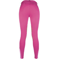 Soft broek met siliconen kniestukken HKM Roze Soft broek met siliconen kniestukken HKM Roze