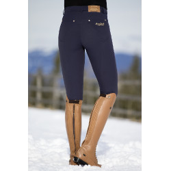Broek Lauria Garrelli Basic siliconen kniestukken Donkerblauw