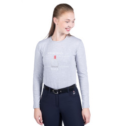 Polo met lange mouwen Equine Sports Style HKM Polo met lange mouwen Equine Sports Style HKM
