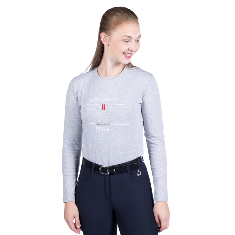 Polo met lange mouwen Equine Sports Style HKM Polo met lange mouwen Equine Sports Style HKM