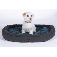 Hondenbed Anam Cara ovaal HKM Donkerblauw / petrol Hondenbed Anam Cara ovaal HKM Donkerblauw / petrol
