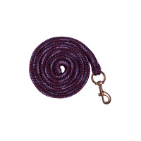 Longe Alva avec mousqueton HKM Lilas Longe Alva avec mousqueton HKM Lilas