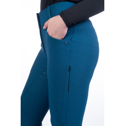 Port Royal broek met volledige siliconen grip HKM Donkerblauw
