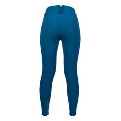 Port Royal broek met volledige siliconen grip HKM Donkerblauw