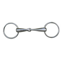 Mors à anneaux 16 mm en titane HKM Mors à anneaux 16 mm en titane HKM