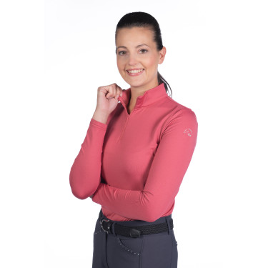 T-shirt techniek HKM Basic lange mouwen Frambozenroze T-shirt techniek HKM Basic lange mouwen Frambozenroze