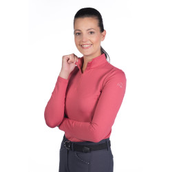 T-shirt techniek HKM Basic lange mouwen Frambozenroze T-shirt techniek HKM Basic lange mouwen Frambozenroze