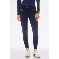 Fleece paardrijbroek Harcour Jaipur Marine