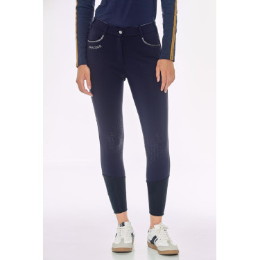 Fleece paardrijbroek Harcour Jaipur Marine