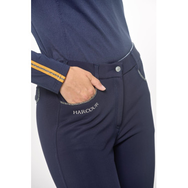 Fleece paardrijbroek Harcour Jaipur Marine Fleece paardrijbroek Harcour Jaipur Marine